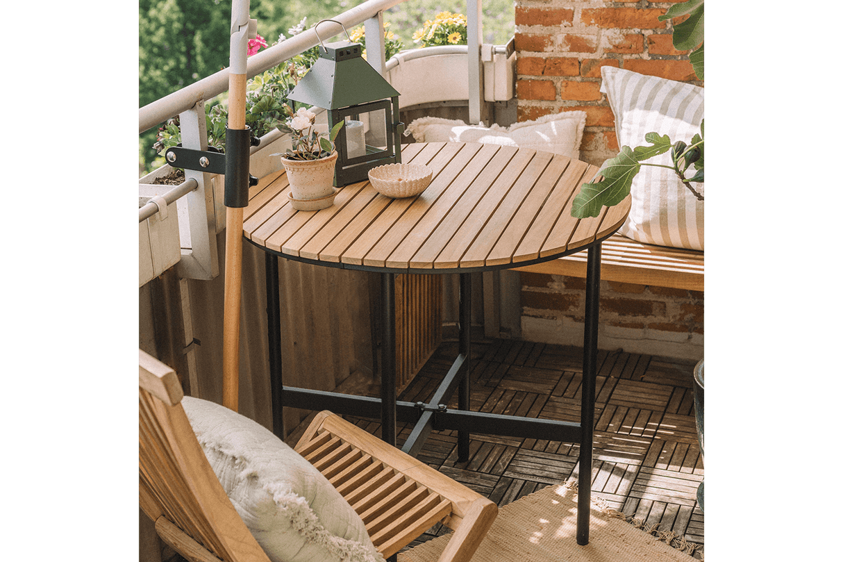 Cia gateleg table Ø80 cm