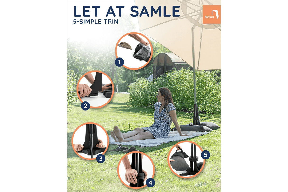 Baser parasol base 40 kg