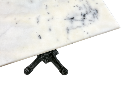 Loire square marble table 70x70 cm