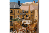 Delphine café chair in French weave