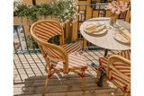 Delphine café chair in French weave