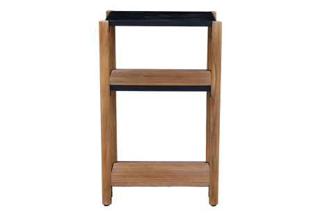 Dora teak barbecue table with granite top 50 x 40 cm