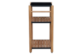 Dora teak barbecue table with granite top 50 x 40 cm