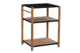 Dora teak barbecue table with granite top 60 x 50 cm
