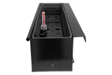 Esther black balcony flower box with self-watering system 60 / 80 cm