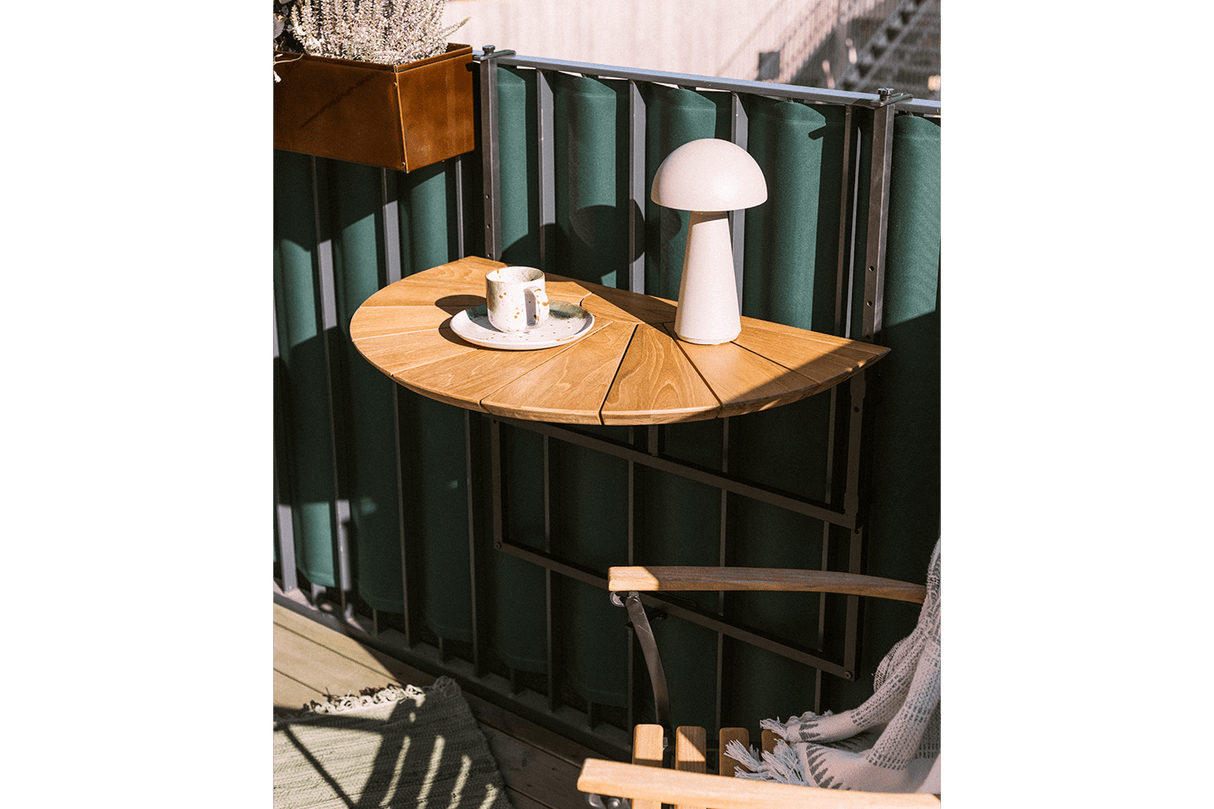 Galina teak hanging table 80 x 50 cm