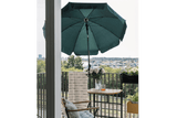 Jamila solid color parasol with tilt Ø180 cm