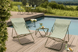 Maxi transat airlon striped deckchair