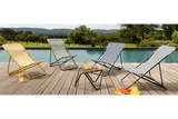 Maxi transat airlon striped deckchair
