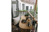 Laura teak folding table 130 x 50 cm