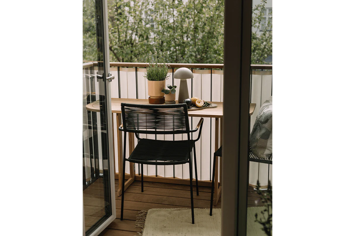 Laura teak folding table 130 x 50 cm
