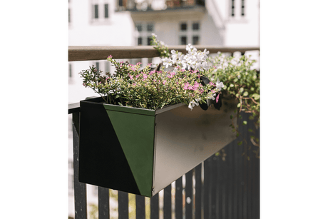 Liva green balcony flower box 60 / 80 / 100 cm