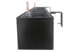 Liva black balcony flower box with self-watering system 60 / 80 / 100 cm