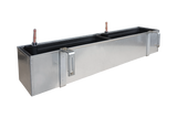 Liva galvanized balcony flower box with self-watering system 60 / 80 / 100 cm