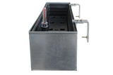 Liva galvanized balcony flower box with self-watering system 60 / 80 / 100 cm