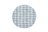 Round seat cushion with print Ø45 cm
