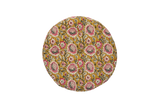 Round seat cushion with print Ø45 cm