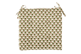 Printed seat cushion 45 x 45 cm