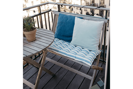 Yasmin II stripe bench cushion 40 x 100 cm