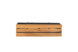Mille teak plant box for wall grid 50 x 21 cm