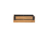 Mille teak plant box for wall grid 30 x 21 cm