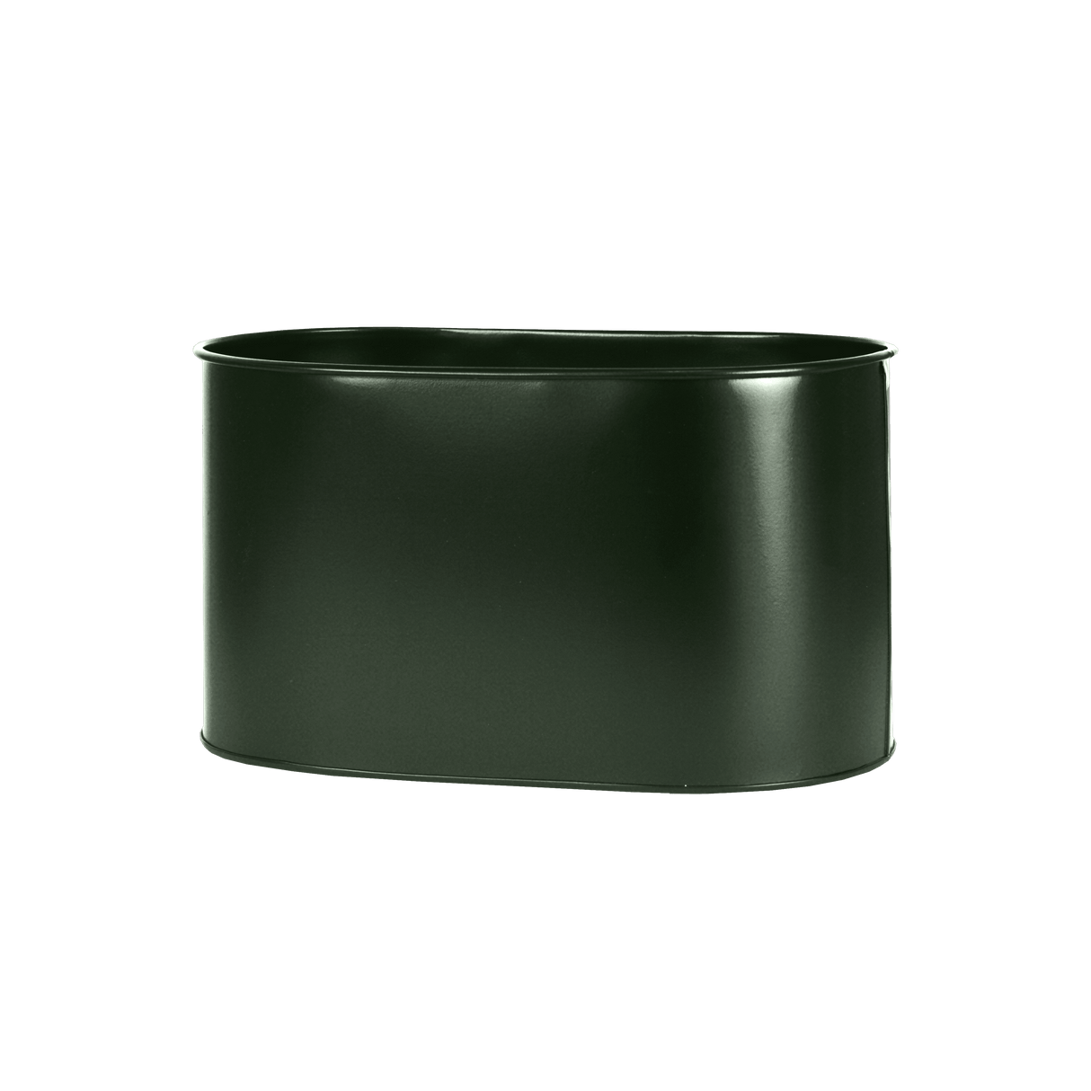 Ovalina green plant box for wall grid 30 x 17 cm