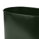 Ovalina green plant box for wall grid 30 x 17 cm