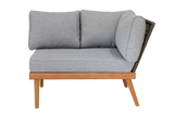 Regatta rope lounge sofa - right