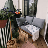 Regatta rope lounge sofa - left