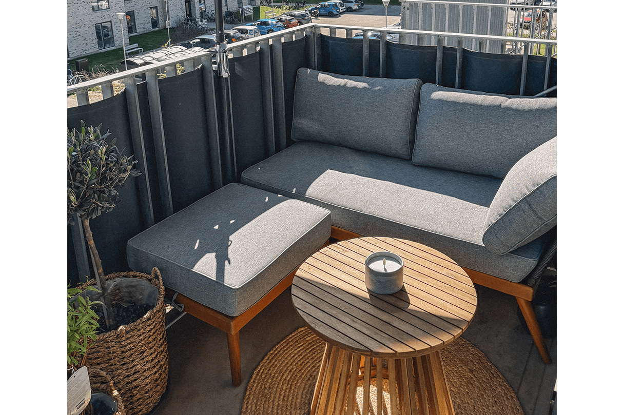 Regatta rope lounge sofa - right