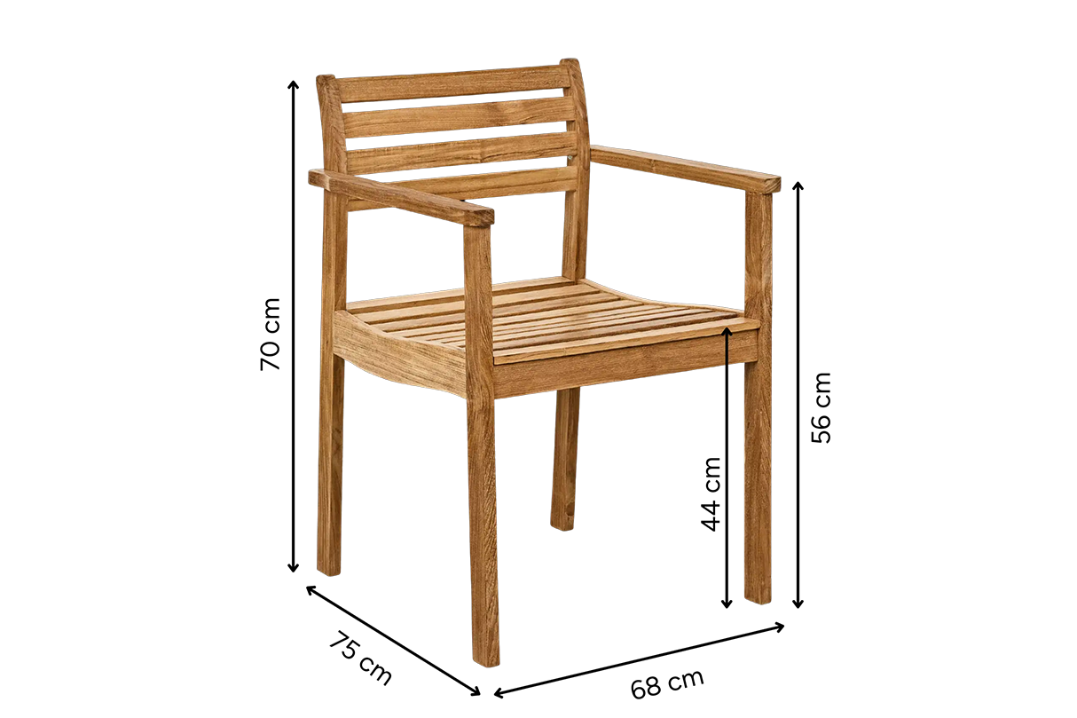 Rosenholm teak chair