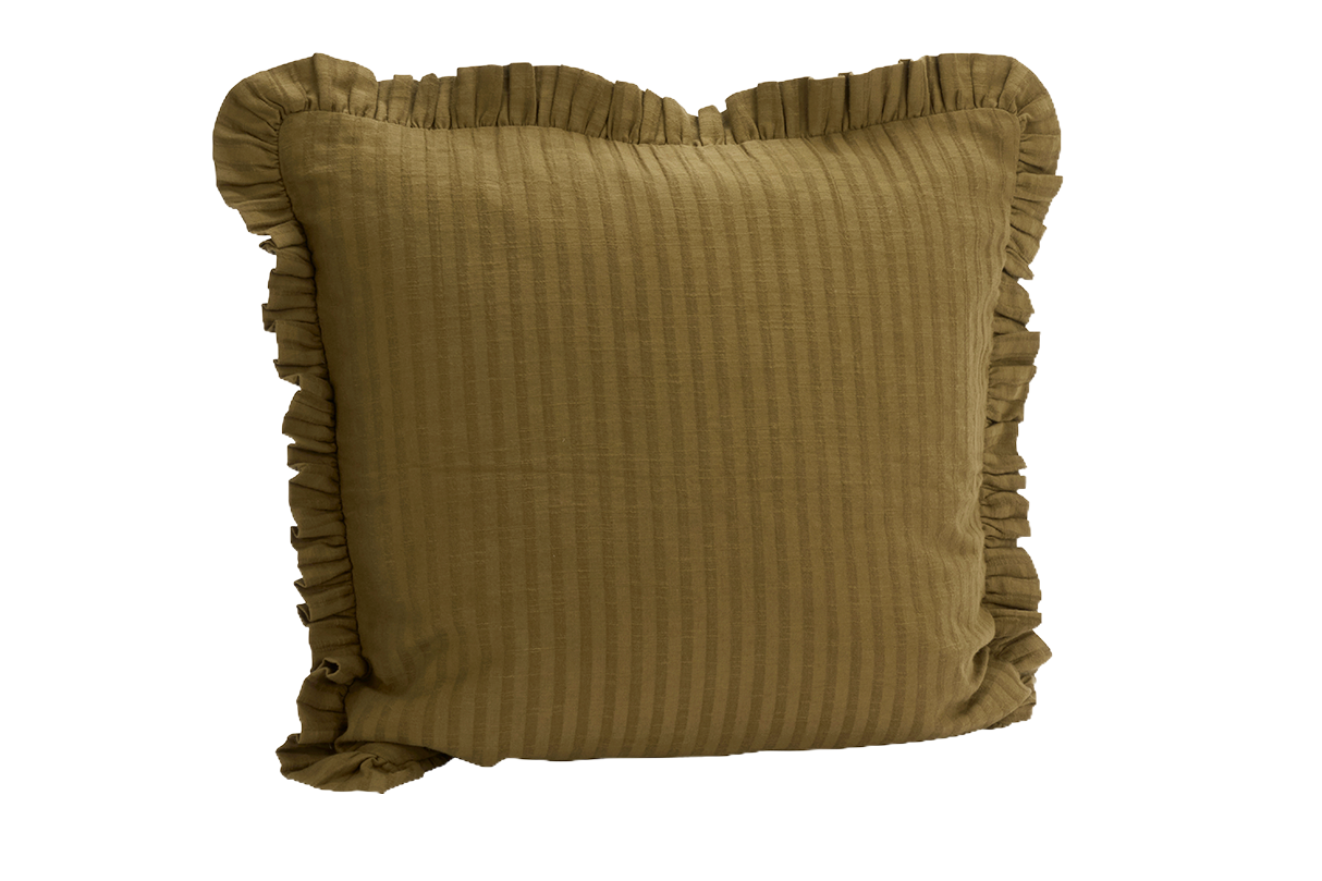 Ruffle cushion cover 50 x 50 cm