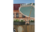 Sally double sided parasol with tilt Ø155 / Ø180 cm