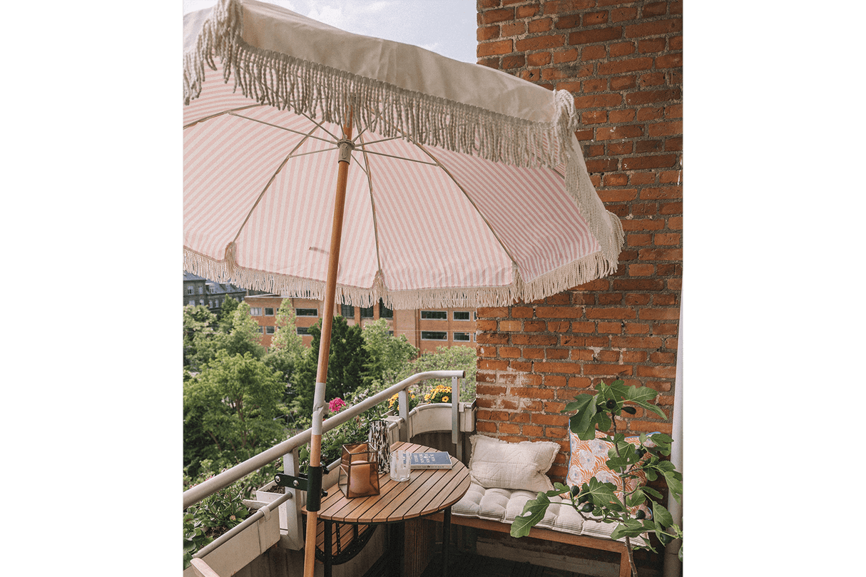 Sally double sided parasol with tilt Ø155 / Ø180 cm