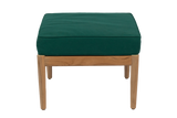 Sienna teak pouf / table