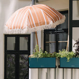 Stine stripe parasol with tilt Ø155 / Ø180 cm