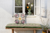 Suzani embroidered pillowcase 45 x 45 cm