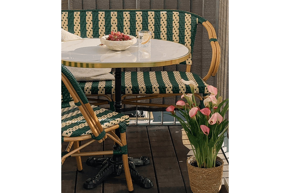 Vivienne café table 80 x 60 cm