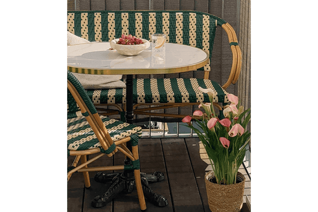 Vivienne café table 80 x 60 cm