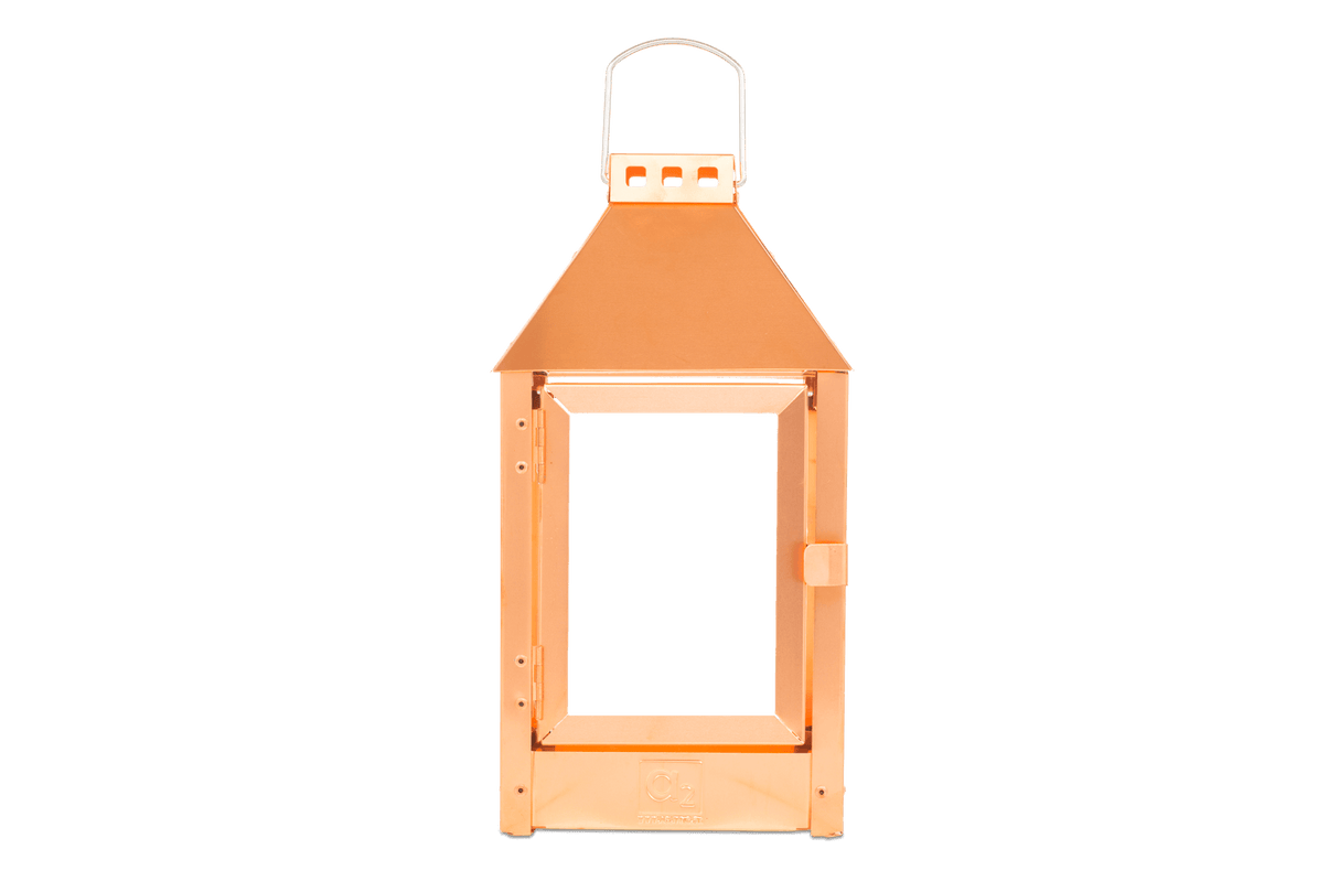 A2 living copper lantern 17 x 33,5 cm