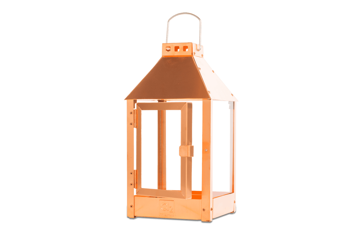 A2 living copper lantern 17 x 33,5 cm