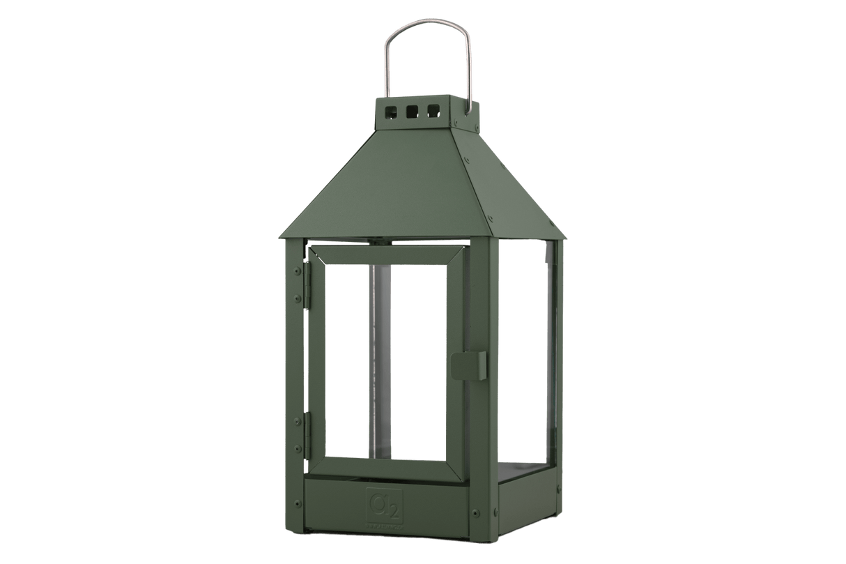 A2 living galvanized iron lantern 17 x 33,5 cm