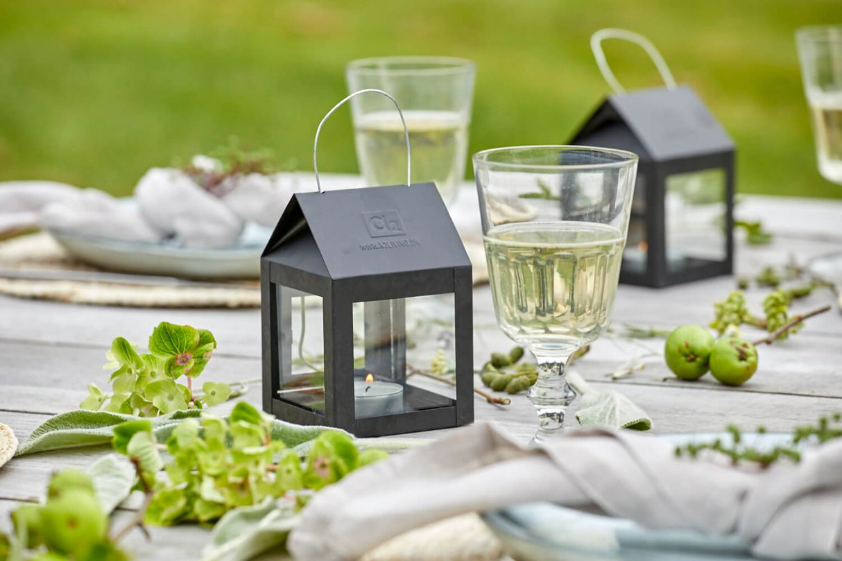 A2 living mini lantern with a handle