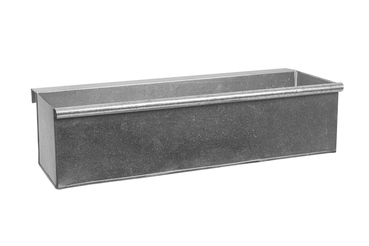 Esther zinc balcony flower box  40 / 60 / 80 cm