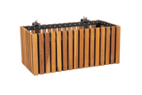 Molly teak balcony flower box 40 / 60 / 80 cm