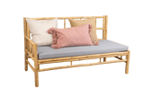 Beate bamboo lounge sofa - left