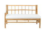 Beate bamboo lounge sofa - left