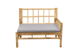Beate bamboo lounge sofa - right