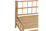 Beate bamboo lounge sofa - corner
