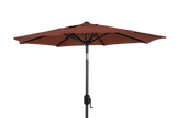 Cambre solid color parasol with tilt Ø200 cm